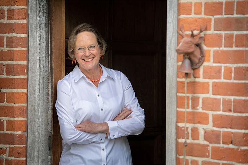 Host Caroline Spurrier